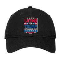 Latino For Trump Keeping America Great   Vote Maga Adjustable Cap | Artistshot