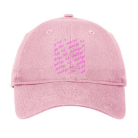 Audiology Tech Repeating Pattern In Pink Gift Adjustable Cap | Artistshot