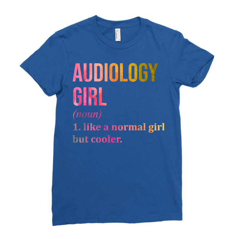 Awesome And Funny Definition Style Saying Audiolog Ladies Fitted T-Shirt by bozallouzau | Artistshot