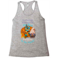 Audiology Assistant Fall Gnome Pumpkin Cute Funny Racerback Tank | Artistshot