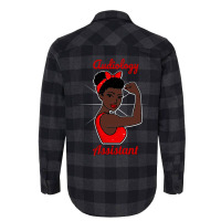 Audiology Assistant Black Woman Strong Retro Vinta Flannel Shirt | Artistshot