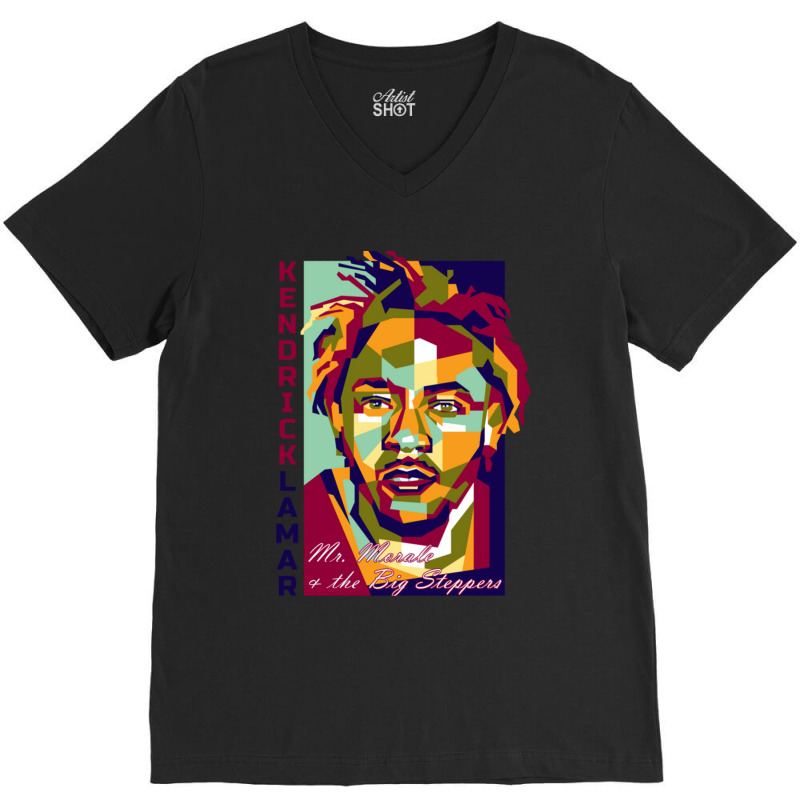 Kendrick Lamar Mr Morale 4 V-Neck Tee by ascuyfrentz | Artistshot