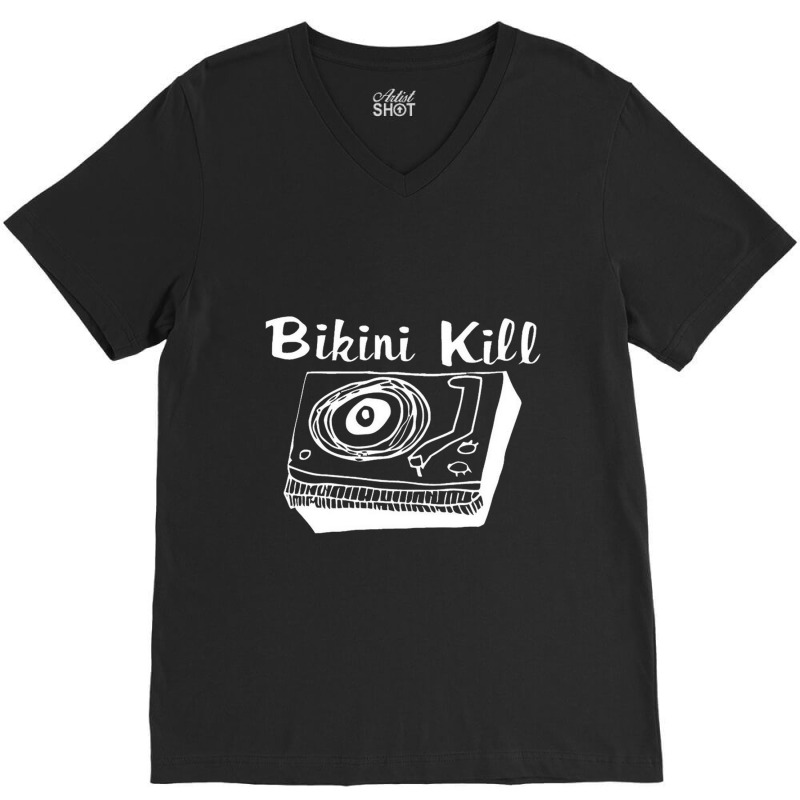 Bikini Kill Song Tape V-Neck Tee by GiaMuller | Artistshot