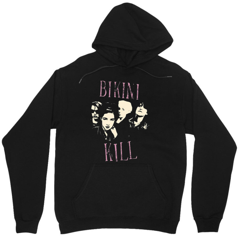 Bikini Kill Four People Unisex Hoodie by GiaMuller | Artistshot