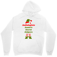 Audiologist Santa Secret Helper Elf Christmas Holi Unisex Hoodie | Artistshot