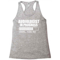 Audiologist In Progress Loading W Yellow Racerback Tank | Artistshot