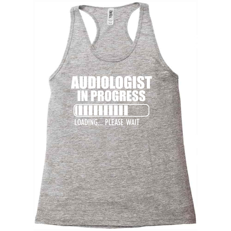 Audiologist In Progress Loading W Yellow Racerback Tank by hummalfrangt | Artistshot