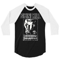 Bikini Kill 3/4 Sleeve Shirt | Artistshot