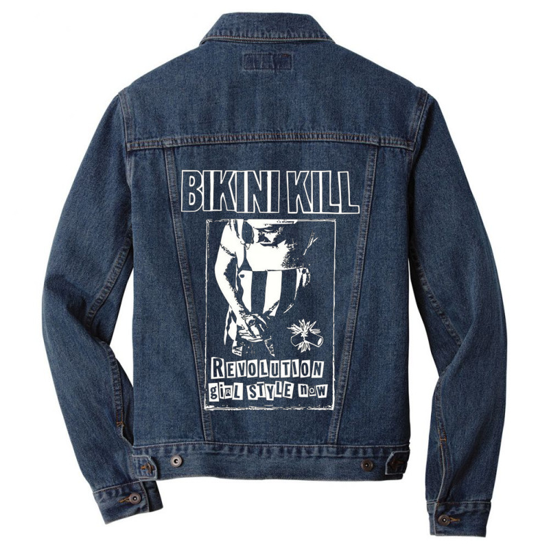 Bikini Kill Men Denim Jacket by GiaMuller | Artistshot