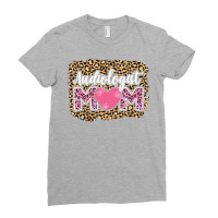 Cute Audiologist Mom Leopard Aesthetic Ladies Fitted T-shirt | Artistshot