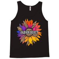 Audiologist Sunflower 80s Tank Top | Artistshot