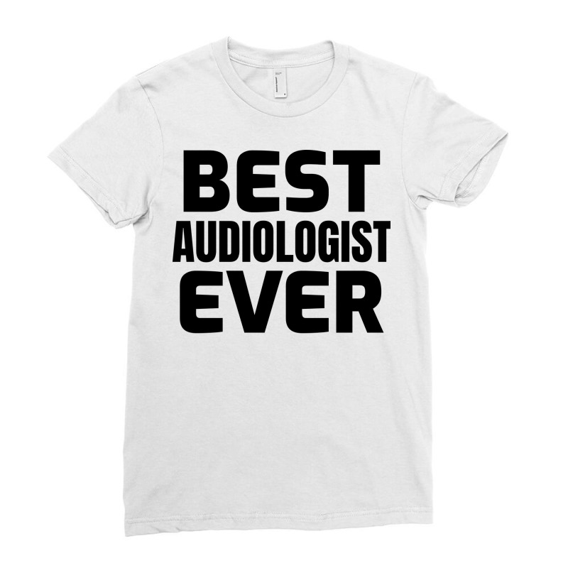 Best Audiologist Ever Yellow Ladies Fitted T-Shirt by hummalfrangt | Artistshot