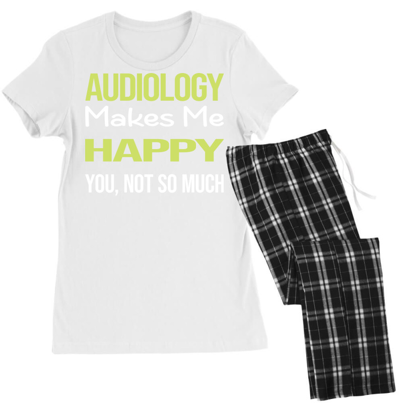 Funny Happy Audiology Audiologist Boy Women's Pajamas Set by tyashawiesztr | Artistshot