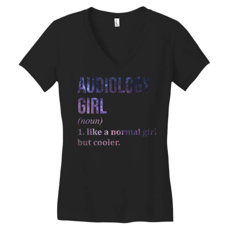 Awesome And Funny Definition Style Saying Audiolog Women's V-Neck T-Shirt by freezyaloiniv | Artistshot