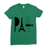 Paris Ladies Fitted T-shirt | Artistshot