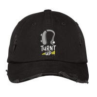 Deaf Awareness Turnt Up Travel Vintage Cap | Artistshot