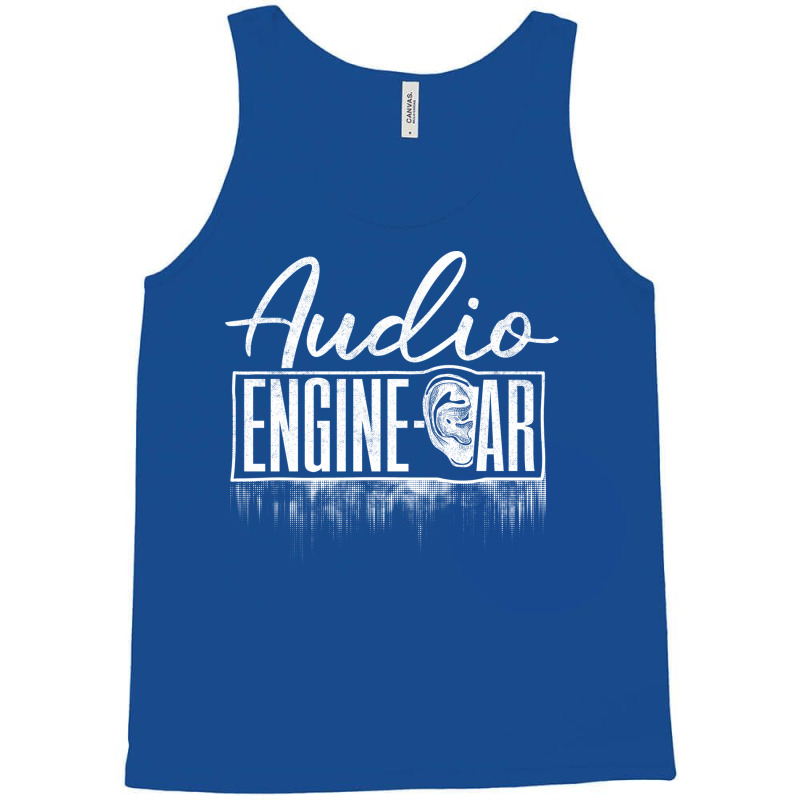 Pediatric Audiologist Audiology Audio Engineear Gr Tank Top by hummalfrangt | Artistshot