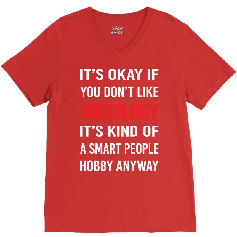 Smart People Hob Hipster V-Neck Tee by canudohidejip | Artistshot