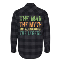 The Man The Myth The Audiologist The Legend Trendi Flannel Shirt | Artistshot