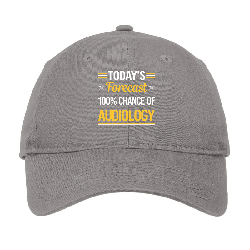 Today Forecast Audiology Audiologist Aesthetic Adjustable Cap by hummalfrangt | Artistshot