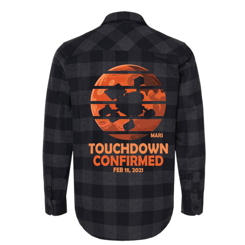 Perseverance Rover Landing Mars 2021 Flannel Shirt | Artistshot