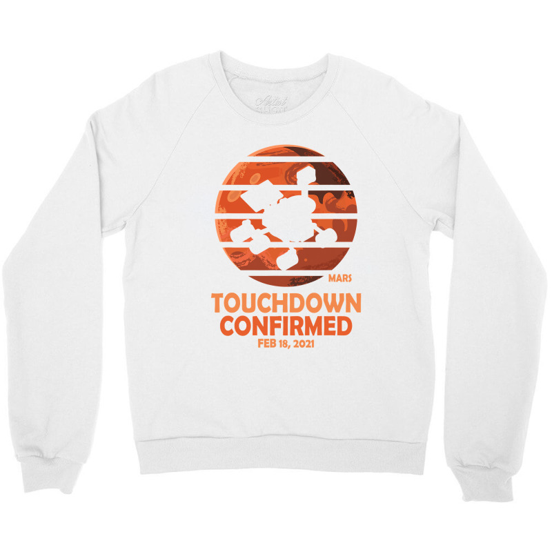 Perseverance Rover Landing Mars 2021 Crewneck Sweatshirt | Artistshot