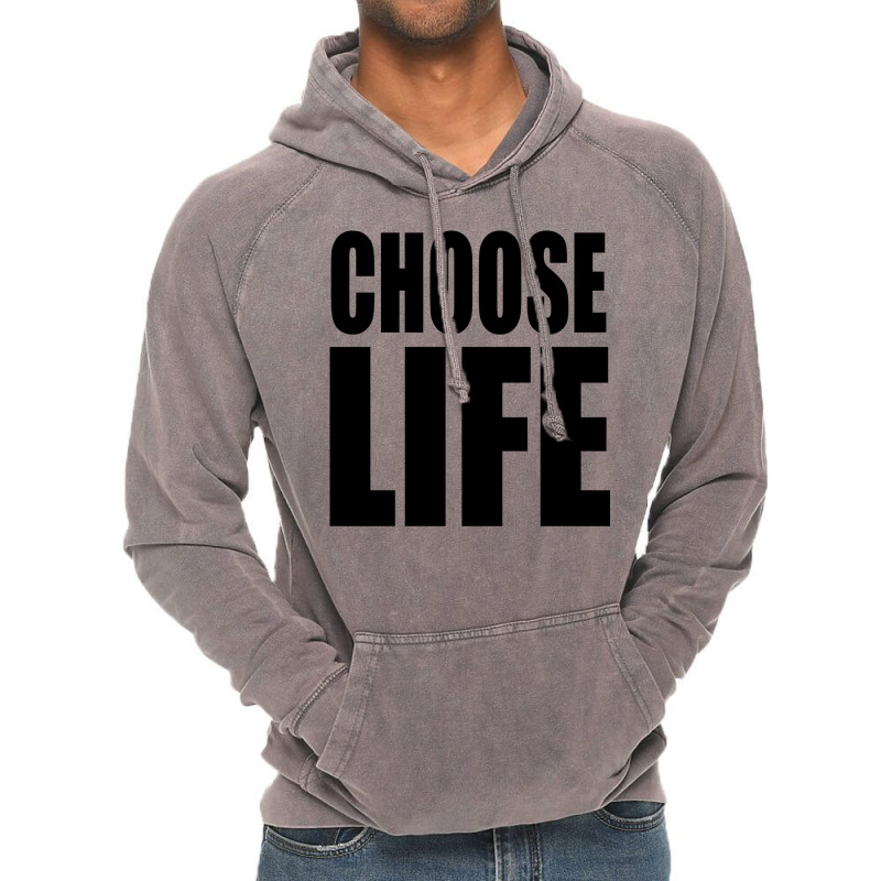 Choose Life Vintage Hoodie | Artistshot