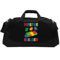 Brick Builder Funny Blocks Building Master Builder Active Duffel | Artistshot