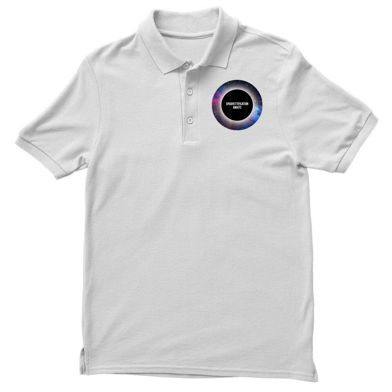 Black Hole T Shirt Spaghettification Awaits T Shir Men's Polo Shirt by tamicam | Artistshot