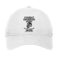 Combat Engineer Problem Solver Combat Engineering Adjustable Cap | Artistshot