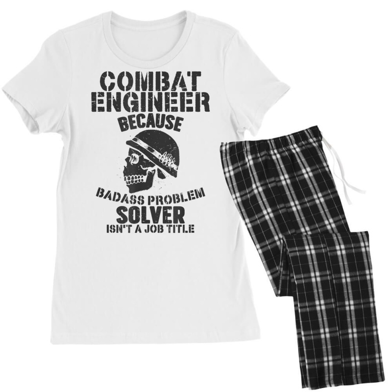 Combat Engineer Problem Solver Combat Engineering Women's Pajamas Set by imelde | Artistshot