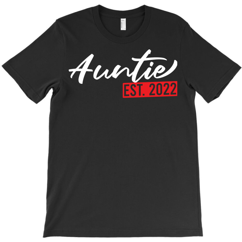 Auntie Est 2022 Funny Pregnancy Announcement T-shirt | Artistshot