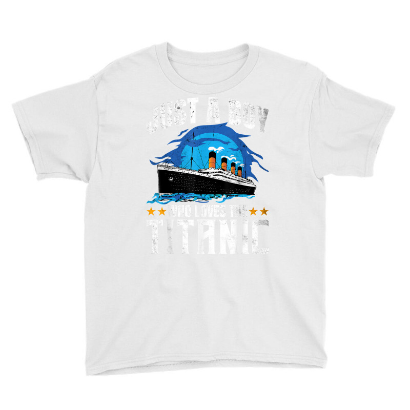 Boys Who Just Love The Rms Titanic T Shirt Youth Tee | Artistshot