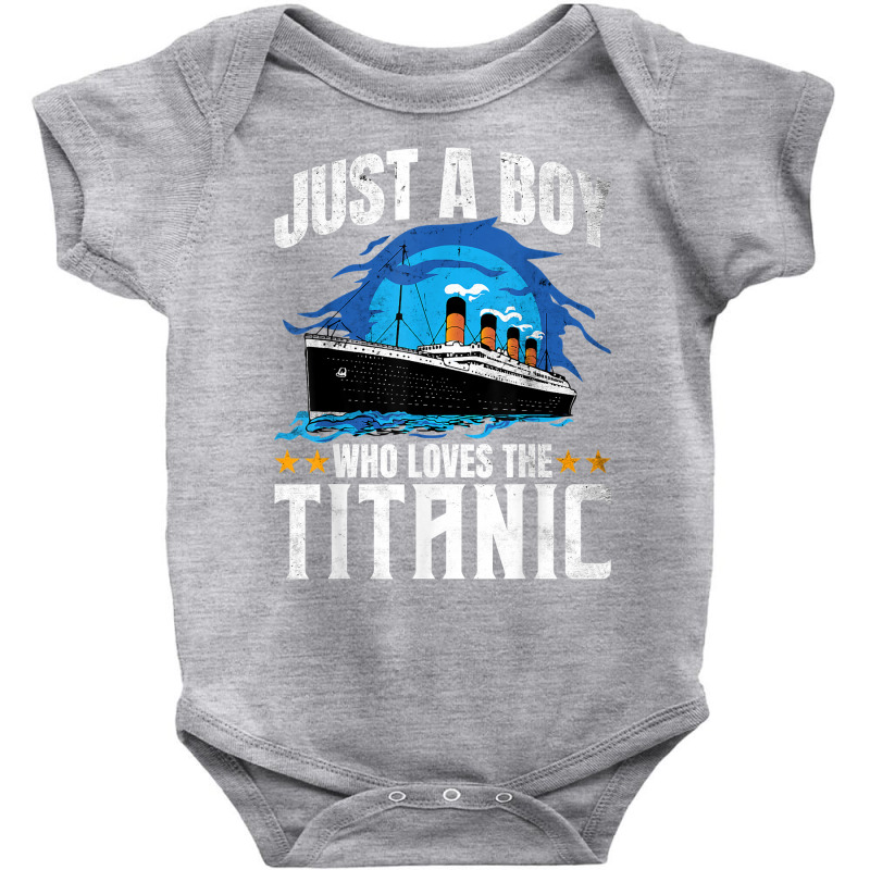 Boys Who Just Love The Rms Titanic T Shirt Baby Bodysuit | Artistshot