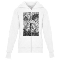 Occult Gothic Dark Satanic Unholy Witchcraft Grung Youth Zipper Hoodie | Artistshot