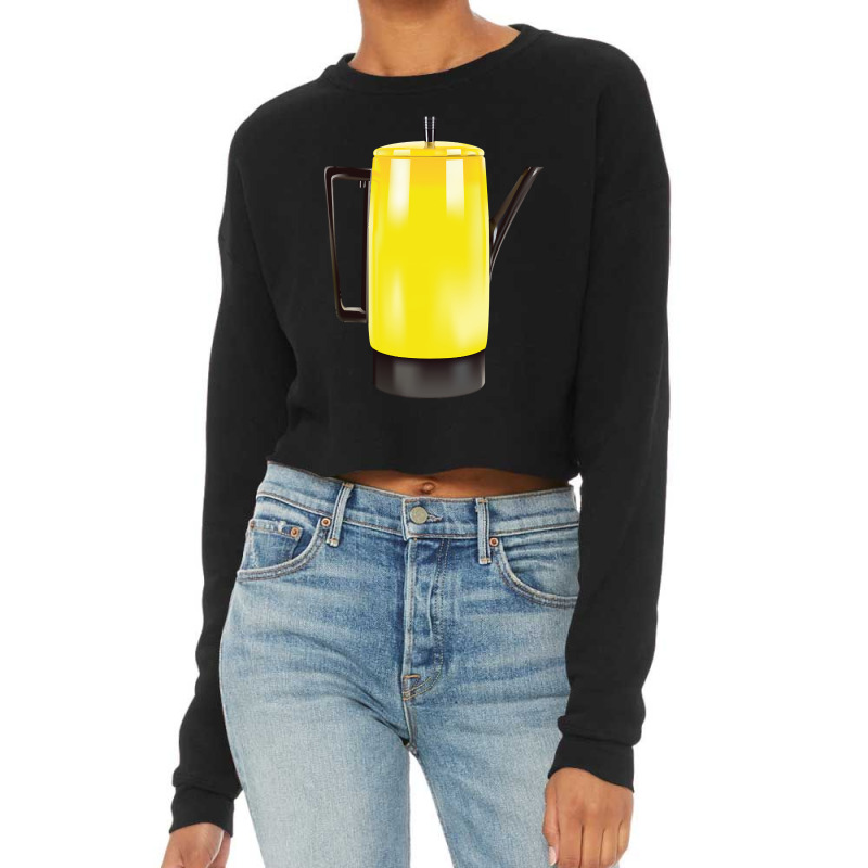 Hot Trend Colorful Kettle Cropped Sweater by baileyjohn2 | Artistshot