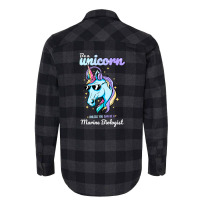 Marine Biologist Unicorn Flannel Shirt | Artistshot