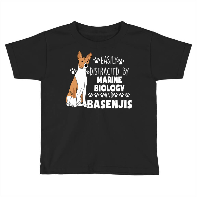 Marine Biology And Basenjis Toddler T-shirt by DonoArt | Artistshot