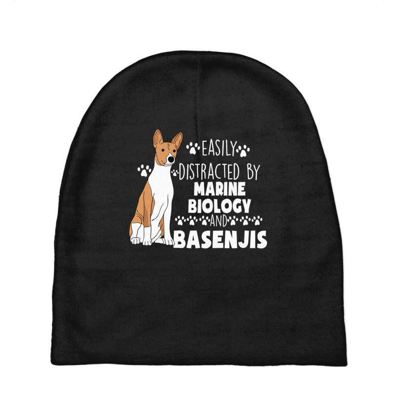 Marine Biology And Basenjis Baby Beanies by DonoArt | Artistshot