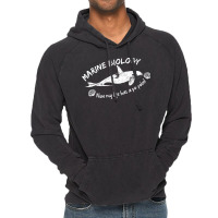 Marine Biology Now My Life Has A Porpoise! Vintage Hoodie | Artistshot