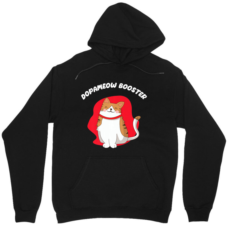 Dopameow Booster Cute Cat For Cats Lovers Unisex Hoodie by spannmargarettrgy | Artistshot