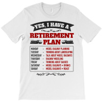 Model Railway Retirement Idea For Men & Railway Mo T-shirt | Artistshot