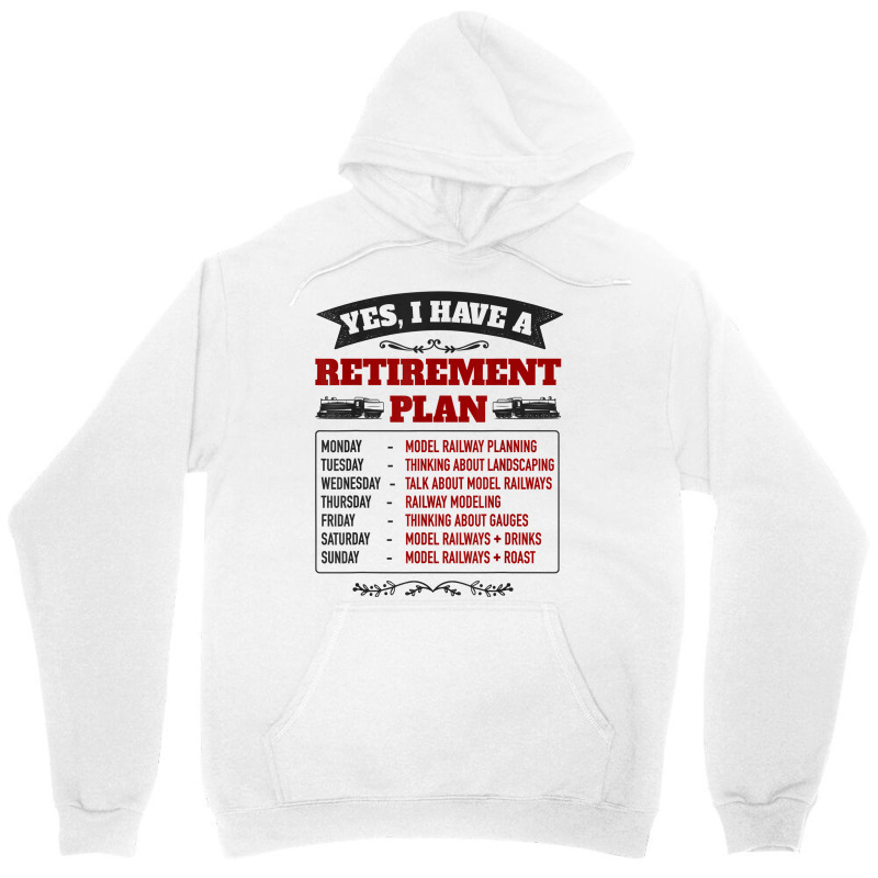 Model Railway Retirement Idea For Men & Railway Mo Unisex Hoodie | Artistshot