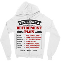 Model Railway Retirement Idea For Men & Railway Mo Zipper Hoodie | Artistshot