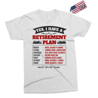 Model Railway Retirement Idea For Men & Railway Mo Exclusive T-shirt | Artistshot