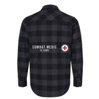 Army Combat Medic Veteran Flannel Shirt | Artistshot