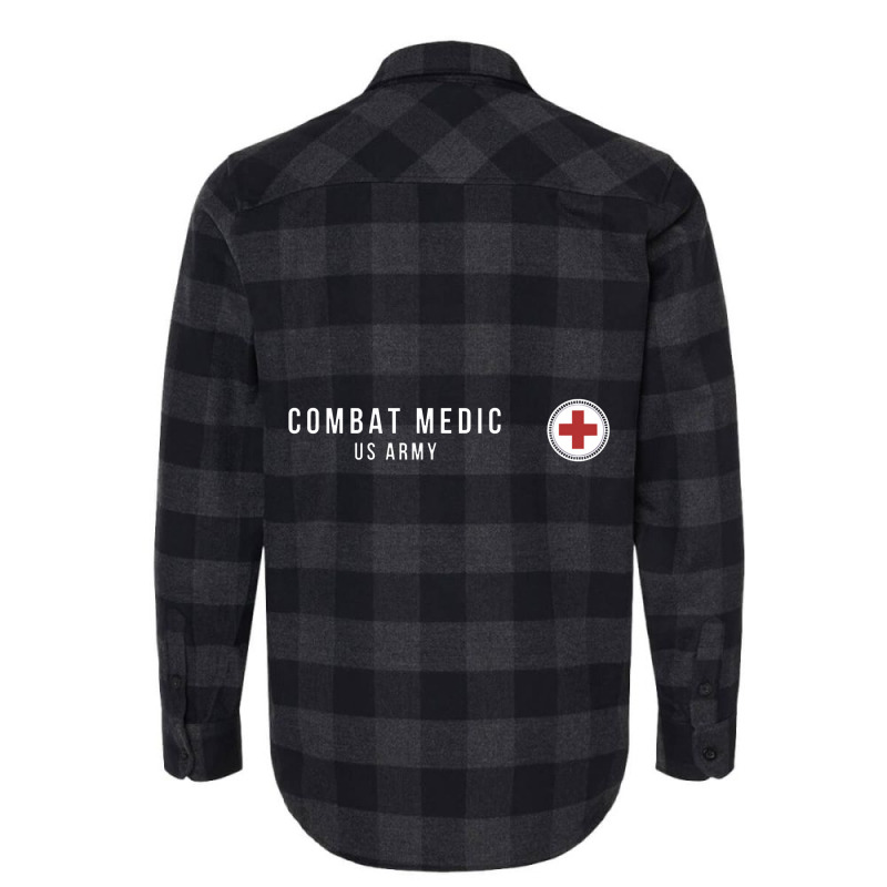 Army Combat Medic Veteran Flannel Shirt by kursinan | Artistshot