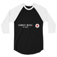 Army Combat Medic Veteran 3/4 Sleeve Shirt | Artistshot