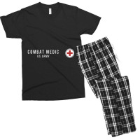 Army Combat Medic Veteran Men's T-shirt Pajama Set | Artistshot