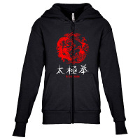 Taichi Master Tai Chi Chuan Chinese Meditation Mar Youth Zipper Hoodie | Artistshot